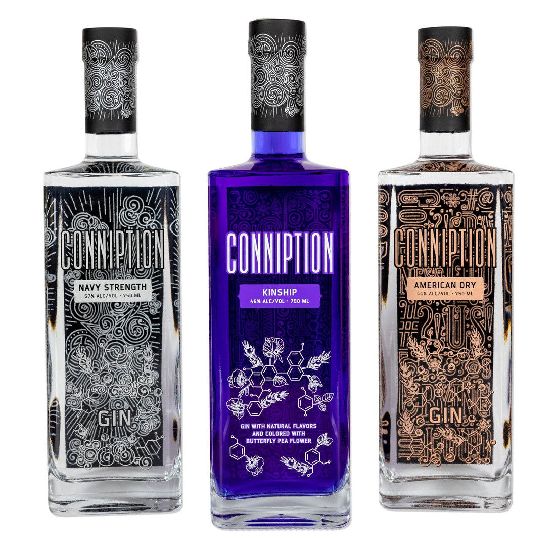 The Conniption Gin 3-Pack